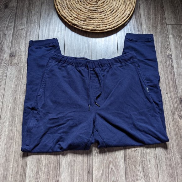 EUC Men's (S/M*) - EDDIE BAUER Lounge Pant BLUE - Picture 2 of 11
